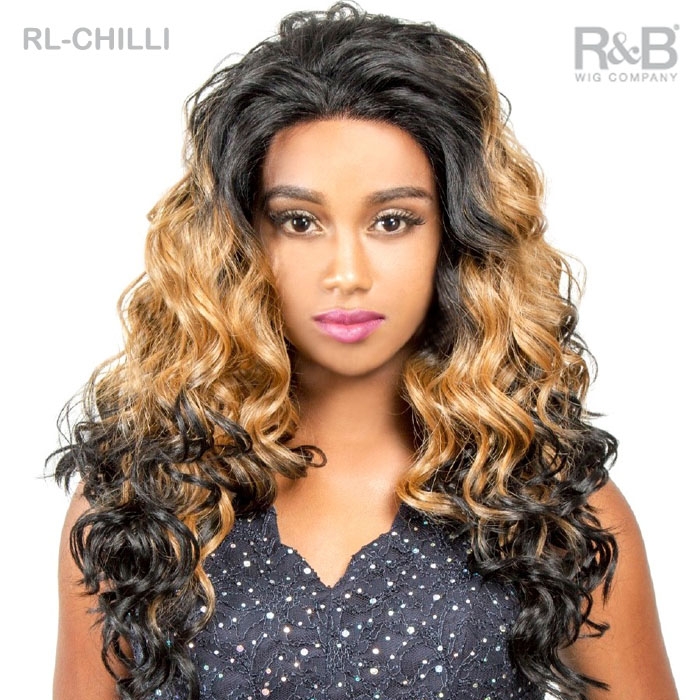 Randb Collection Human Hair Blended Lace Front Wig Rl Chilli 