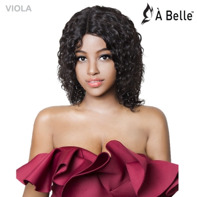 A Belle 100% Unprocessed Wet N Wavy Remi Lace Wig - VIOLA