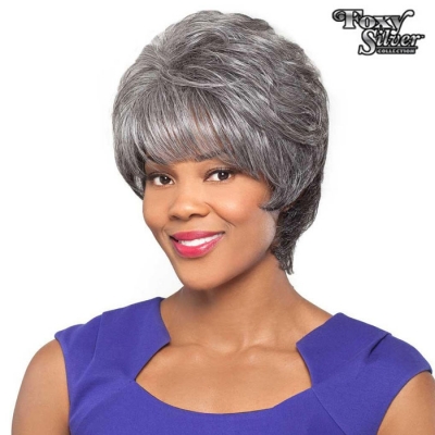 Foxy Silver Hand Stitched Wig - FRANCINE