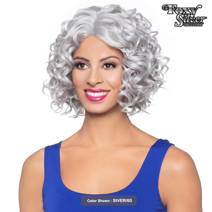 Foxy Silver Synthetic T Part Wig 10979 Natalia