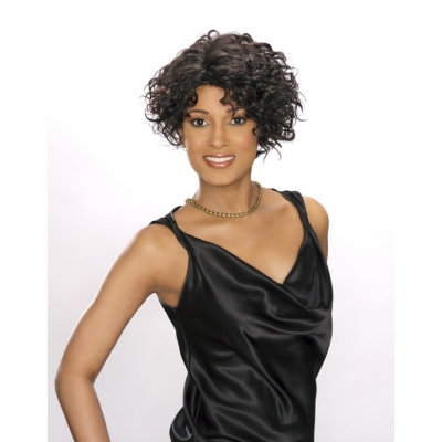 ALICIA CAREFREE, Human Hair Wig, H/H SELMA