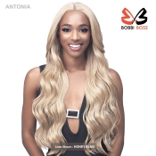 Bobbi Boss 13x7 Human Hair Blend HD Lace Front Wig - MBLF005 ANTONIA