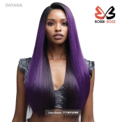 Bobbi Boss Human Hair Blend 13X4 Swiss Lace Front Wig - MBLF180 DAYANA