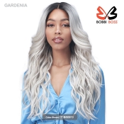 Bobbi Boss Synthetic Hair 5 inch Deep Part HD Lace Front Wig - MLF379 GARDENIA