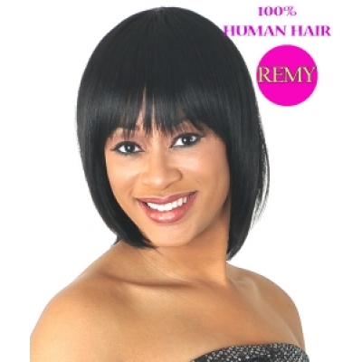 NEW BORN FREE 100% Human Remi Wig: 0916H GOLDY