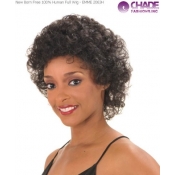 New Born Free Human Hair Full Wig - 2063H EMME