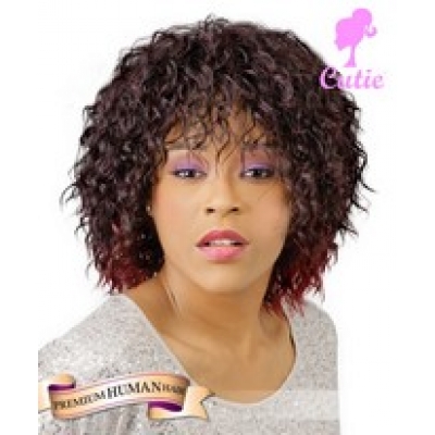 New Born Free Cutie Collection Human Hair Full Wig - CTH80