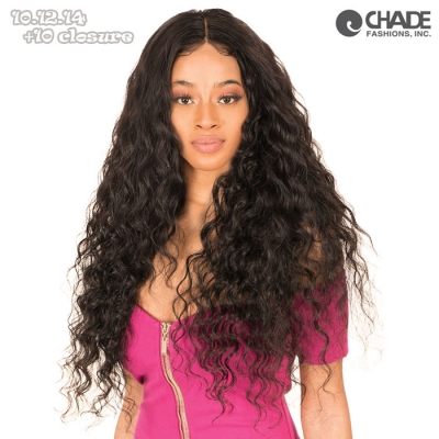 Ali Bundle Wig 4x4 HD Lace Front Wig Ocean Wave 101214+10closure - HDW44O1