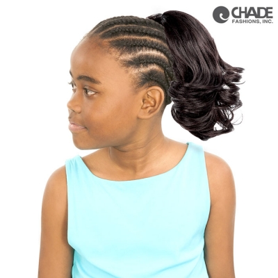 New Born Free Synthetic Drawstring KIDS Ponytail - KP02