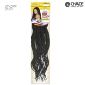 AMOUR Natty Straight Box Braids Loose Wavy Tips 20 - NBSL20