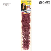 AMOUR Natty Wavy Box Braids Loose Wavy Tips 24 - NBWL24