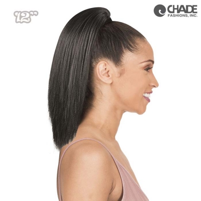 New Born Free Synthetic Drawstring Ponytail - STRAIGHT 12