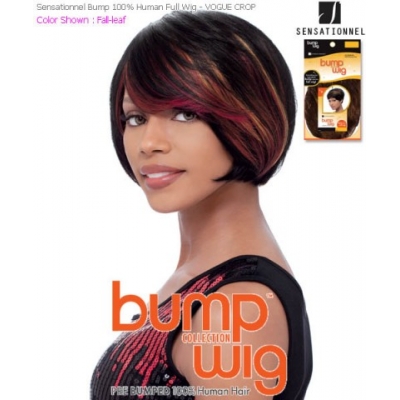 Sensationnel Human Bump Wig VOGUE CROP - Human Hair Full Wig