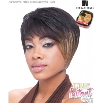 Sensationnel Totally Instant Weave A046 - Synthetic Full Wig