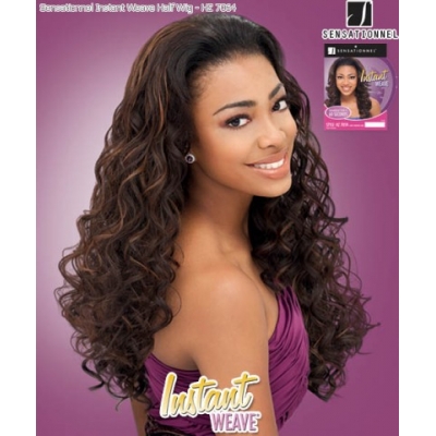 Sensationnel Instant Weave HZ7064 - Futura Synthetic Half Wig