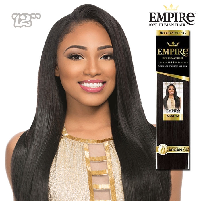 Sensationnel Empire Human Hair Weave Yaki 12