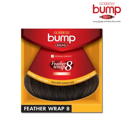 Sensationnel GODDESS Human Hair Weave - BUMP FEATHER WRAP 8