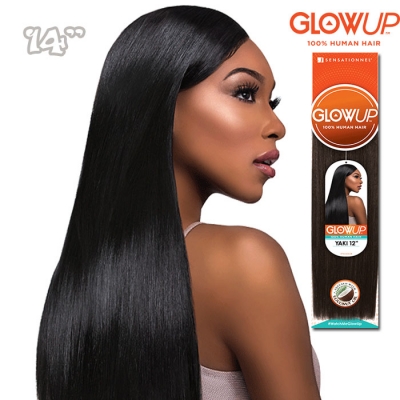 Sensationnel  GLOWUP Remi Human Hair Weave - YAKI 14