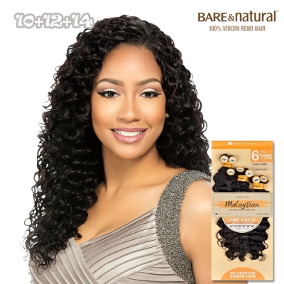 Sensationnel Bare & Natural Malaysian Virgin Remi Human Hair - EURO DEEP 10.12.14