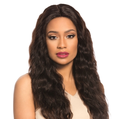 Sensationnel Bare & Natural Brazilian Virgin Remi 4x4 Swiss Lace Wig - LOOSE WAVE