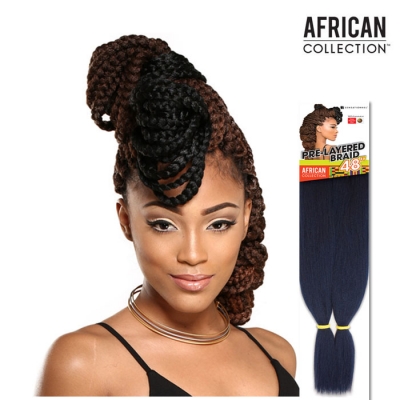 Sensationnel African Collection Kanekalon Braid -  PRE-LAYERED BRAID 48