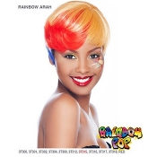 It's a wig Futura Synthetic Rainbow pop Full Wig - RAINBOW ARAH