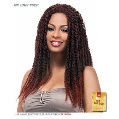 It's a wig Synthetic Half Wig - HW KINKY TWIST