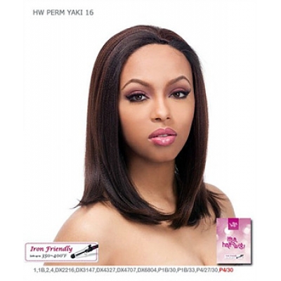 It's a wig Futura Synthetic Half Wig - PERM YAKI 16