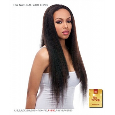 It's a wig Synthetic Half Wig - YAKI LONG