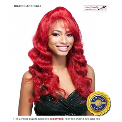 It's a wig Futura Synthetic Braid Lace Front Wig - BRAID LACE BALI