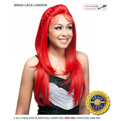 It's a wig Futura Synthetic Braid Lace Front Wig - BRAID LACE LONDON