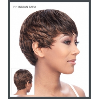 It's a Wig Human Hair Wig Short & Sassy INDIAN TARA