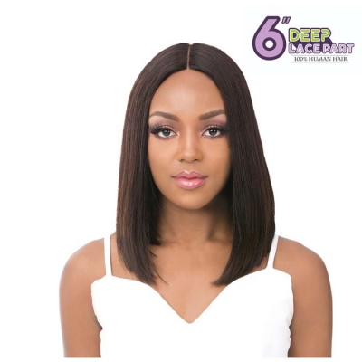 It's a Wig  6 Deep 100% Human Hair Lace Part Wig - HH ALANZA