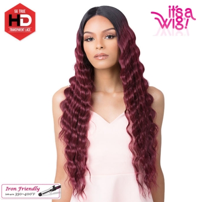 It's a Wig Synthetic HD LACE CRIMPED HAIR 4