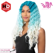 It's a Wig Synthetic HD Lace Wig - HD LACE CRIMPED HAIR 5