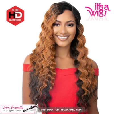 It's a Wig Synthetic Hair HD Lace Wig - HD LACE CRIMPED HAIR 8