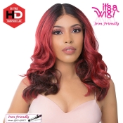 It's a Wig Synthetic Hair HD Lace Wig - HD T LACE LUSSI