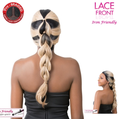 It's a Wig Synthetic Swiss Lace Wig - SWISS LACE HEART BRAID