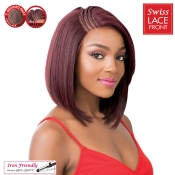 It's a Wig Synthetic Swiss Lace Front Wig - SWISS LACE T BRAIDED PART MALIBU