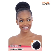 Model Model EQUAL Synthetic Bun - ROSE BERRY