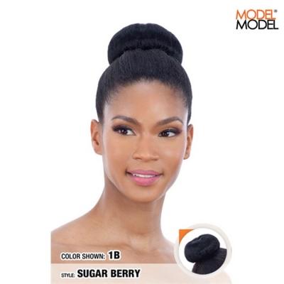 Model Model EQUAL Synthetic Bun - SUGAR BERRY