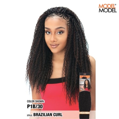 Model Model Glance BRAID - BRAZILIAN CURL