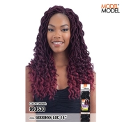 Model Model GLANCE GODDESS LOC 14 BRAID