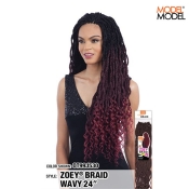 Model Model GLANCE ZOEY BRAID WAVY 24