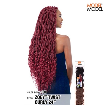 Model Model GLANCE ZOEY TWIST CURLY 24