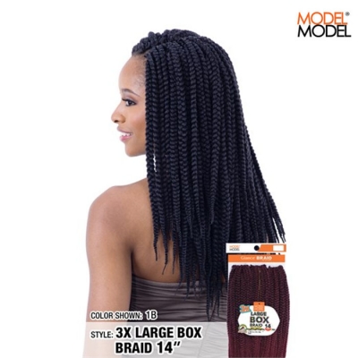 Model Model Glance 3X LARGE BOX BRAID 14