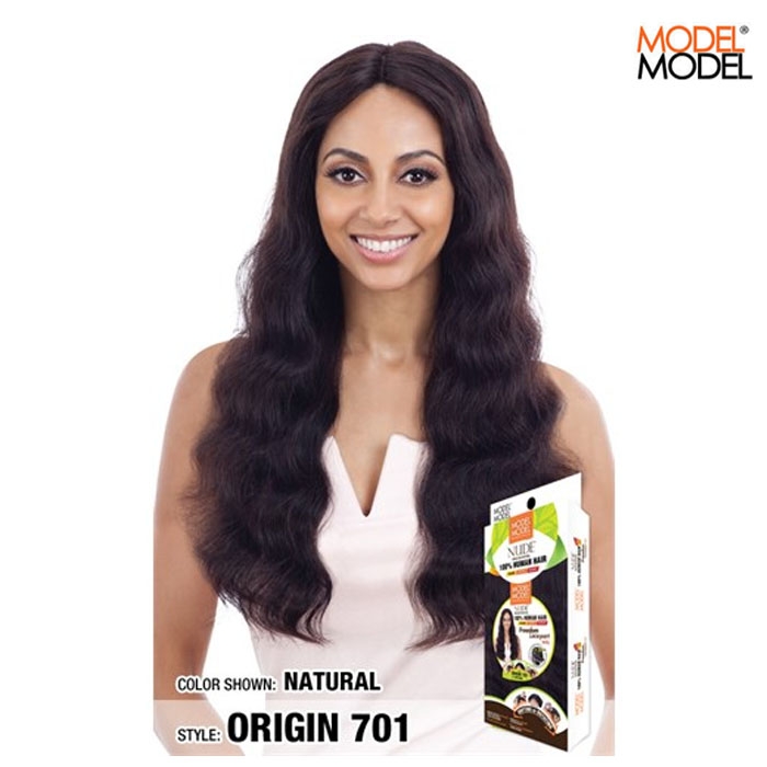 Model Model Nude Brazilian Natural Human Hair Freedom Lace Part Wig Origin 701