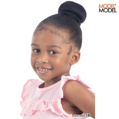 Model Model Kids Bun Synthetic Hair Ponytail - HONEY BUN