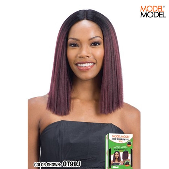 Model Model EQUAL Deep Invisible Part Wig JEWEL