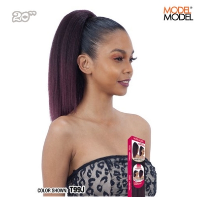 Model Model Synthetic Drawstring Ponytail - NATURAL TRESS 20